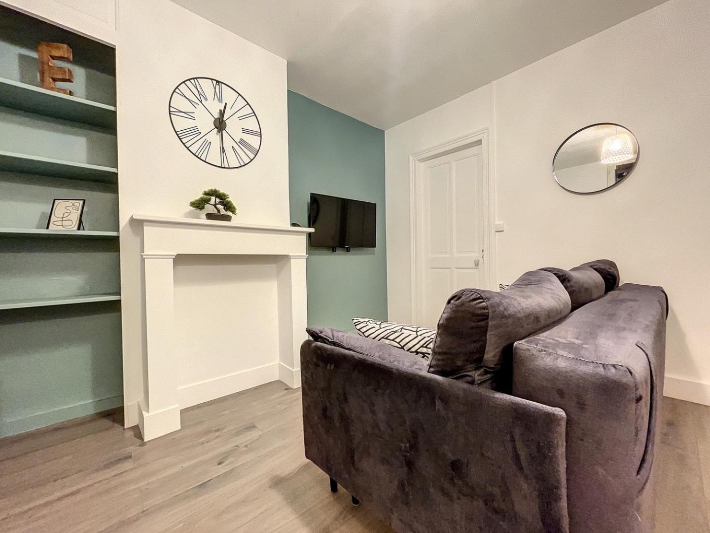 Coeur De Ville, T2 Cosy & Elegant Dunkirk Bagian luar foto